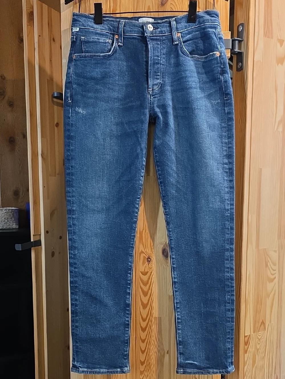 NEW $228 CITIZENS OF HUMANITY EMERSON STRETCH DENIM JEANS IN SKY LANTERN SIZE 27 - Picture 2 of 14